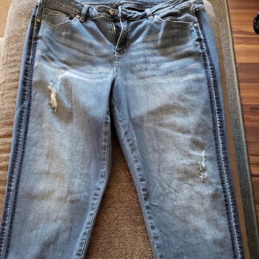 Lane Bryant released hem jean.